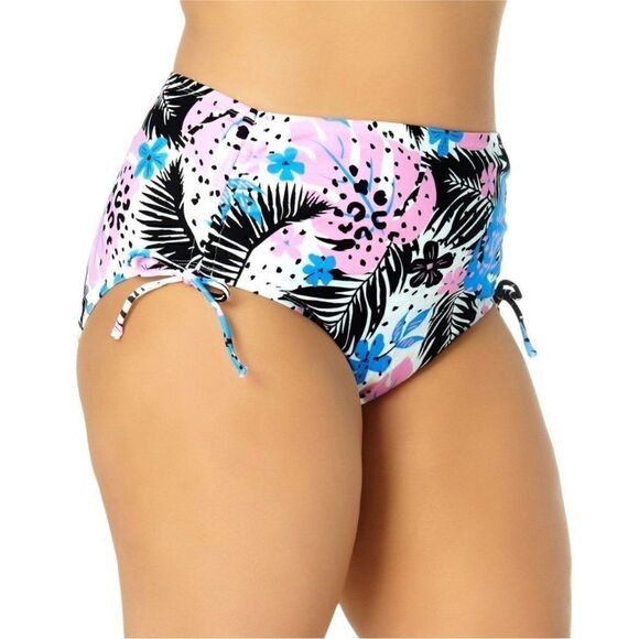 California Waves High Waist Bikini Bottom (size 16/18) - Picture 6 of 6